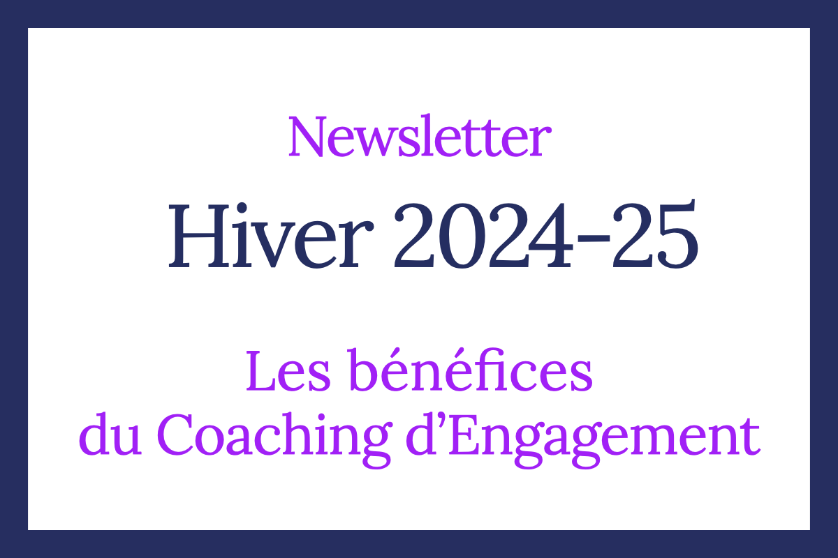 Newsletter Hiver 2024-25